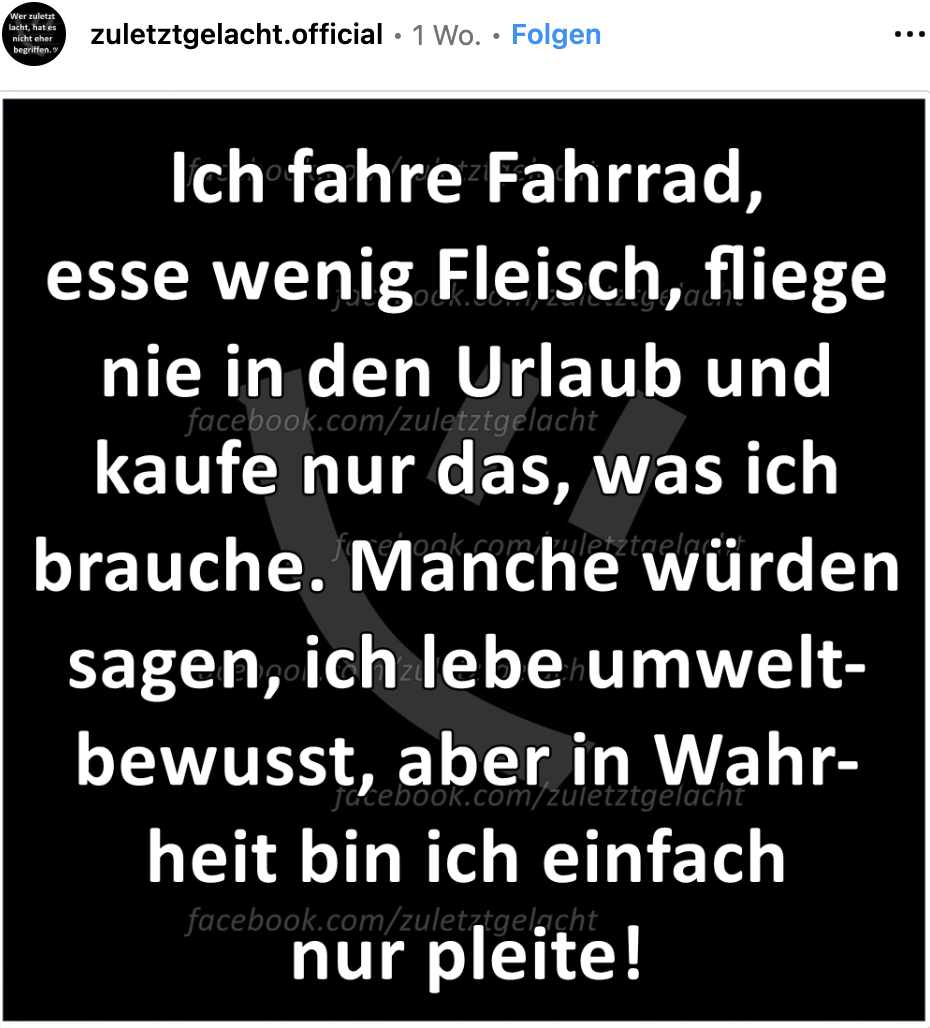 zuletzt gelacht